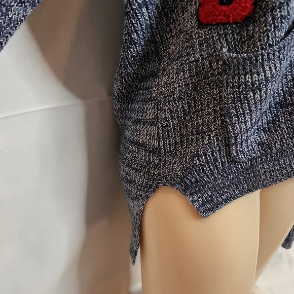 Freshman 1996 Button Up Sweater Small High School Jacket Look Back Shirttail - Picture 5 of 14